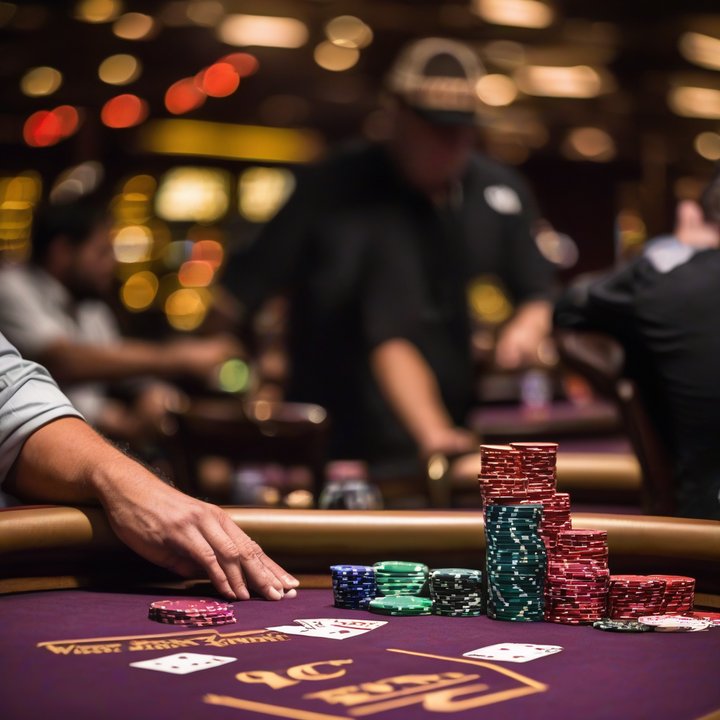 Joe McKeehen holds WSOP Main Event trophy, smiling in celebration.