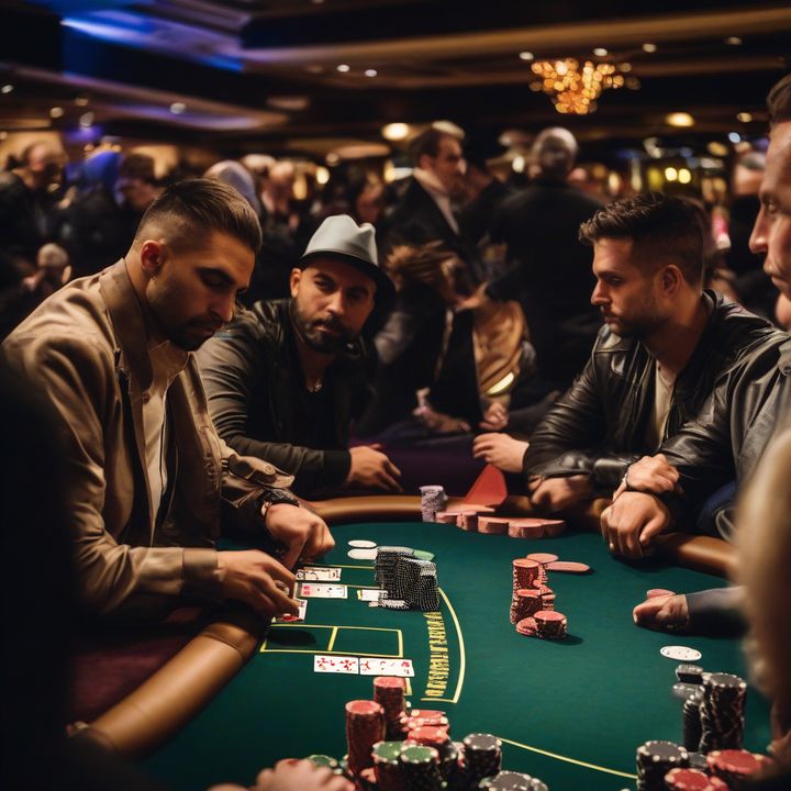 Khoi Le Nguyen holds WSOP $50,000 High Roller championship trophy.