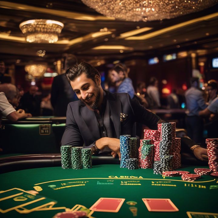 Ravi Sheth holds trophy after winning GUKPT Main Event title.