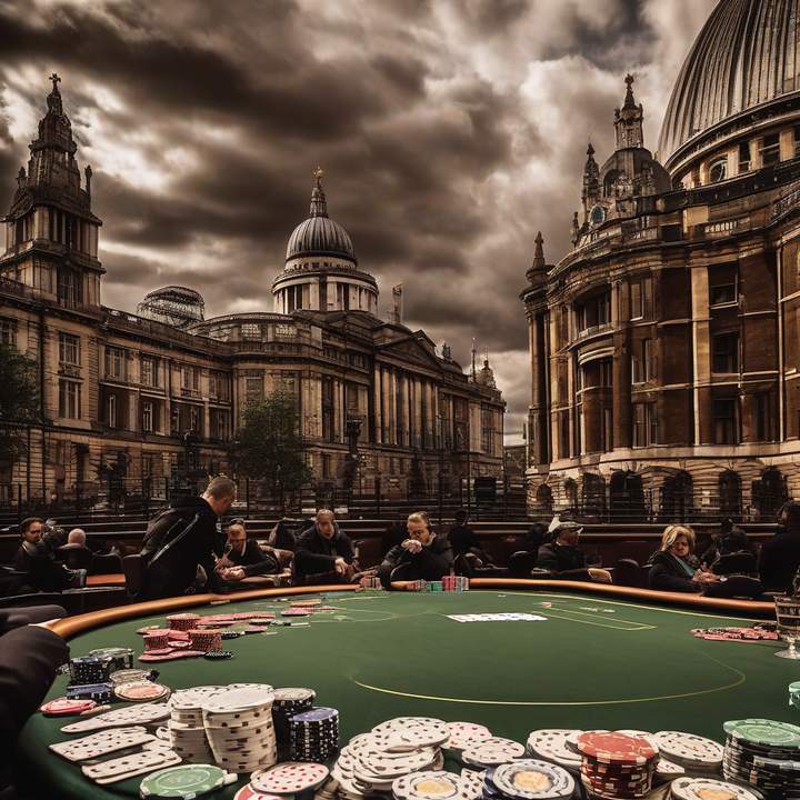 Poker players competing at 888poker LIVE London tournament tables.