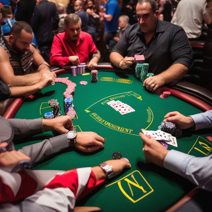 Poker players competing at SiGMA tour event in Malta.