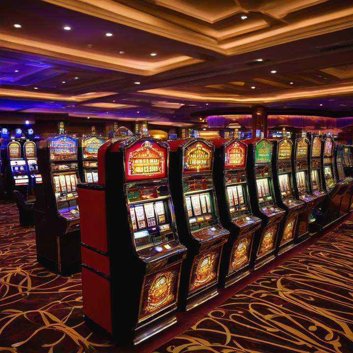 Mecca Games Casino logo with free spins promotion on screen display.